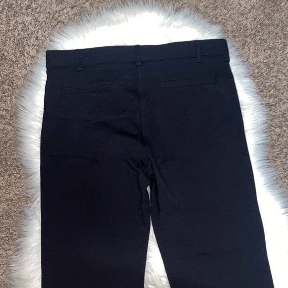 Betabrand Dress Yoga Black Straight Leg Pants - Picture 6 of 7